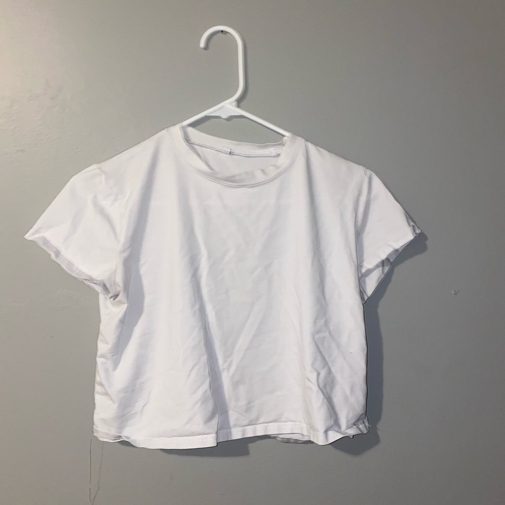 White Crop Top